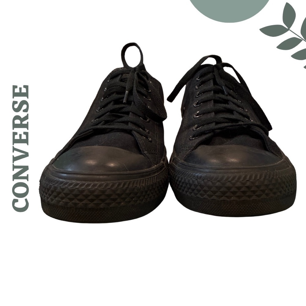 Converse All Star Black Low-Top Sneakers | Men’s 11 - Picture 5 of 10